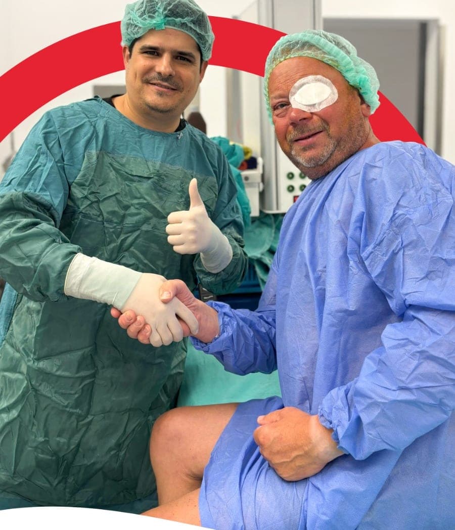 In theatre, treatment done — before and after, photo 1